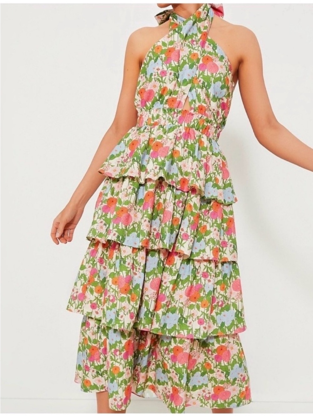 Hyacinth House low back floral dress Size XS